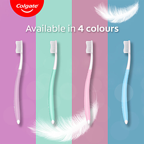 Colgate Sensitive Toothbrush - Gentle Soft Bristles, 4 pcs  