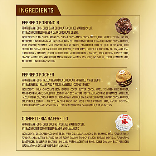 Ferrero Rocher Collection Assorted Chocolates, 172.2 g (15 pcs)