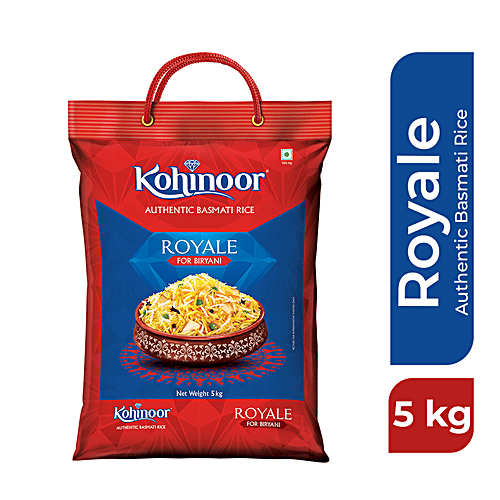 Buy Kohinoor Basmati Rice Royale Biryani 5 Kg Online At Best Price of
