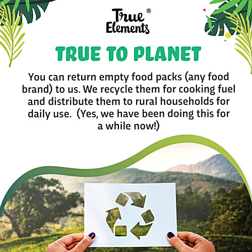 True Elements Roasted Pumpkin Seeds - High In Protein, Ready To Eat Snack, Immunity Booster, 125 g High in Fibre & Protein, Rich Source of Magnesium