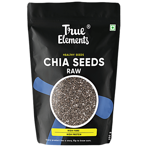 Buy True Elements Raw Chia Seeds Calcium & Fibre Rich, Healthy Online at Best Price of Rs 231
