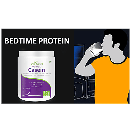 Buy Natures Velvet 100 Casein Protein Dietary Supplement Powder