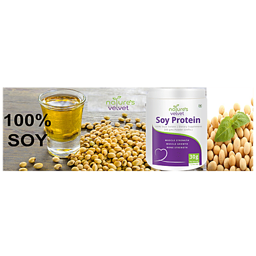 Natures Velvet Soy Protein, Vegetarian and Natural, 300 gms, 300