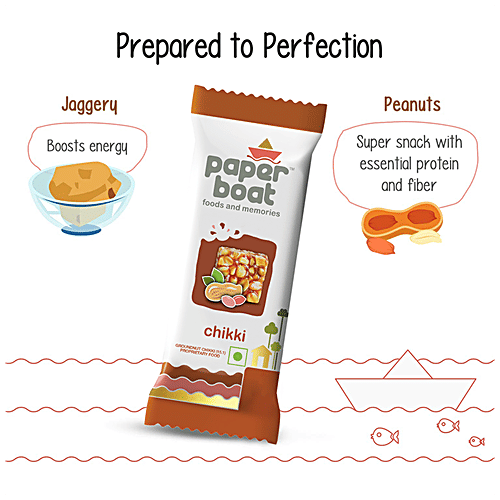 Paper Boat Chikki Bar, 16 g (Pack of 50) 