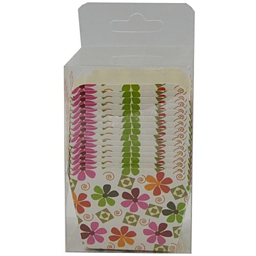 DP Paper Baking Cups/Mould/Muffin - Floral Design, 15 pcs  