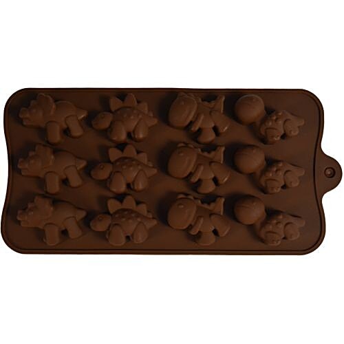 DP Silicon Chocolate Baking Mould - Dinosurous Shape, 1 pc  