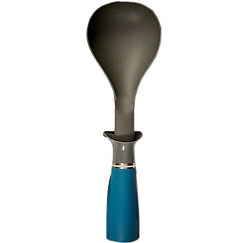 H&B Gravy Laddle, Nylon, Silicon Handle, Blue, 1 pc  