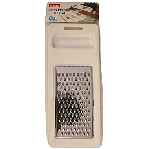 Minche Multipurpose Vegetable Grater - White, 1 pc