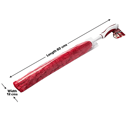 Liao Cleaning Duster - PP Bristles, Red, Bendable, Used For Multipurpose Cleaning, E130001, 1 pc  