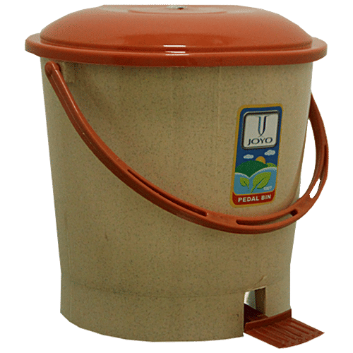 Buy Joyo Pedal Dustbin Plain, Assorted 6 l Online at Best Price. of