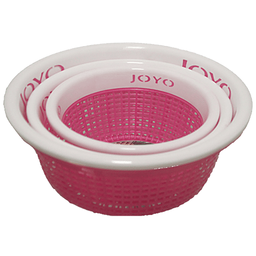 Buy Joyo Fruit Loop Basket Set Utility Assorted 3 Pcs Online At Best