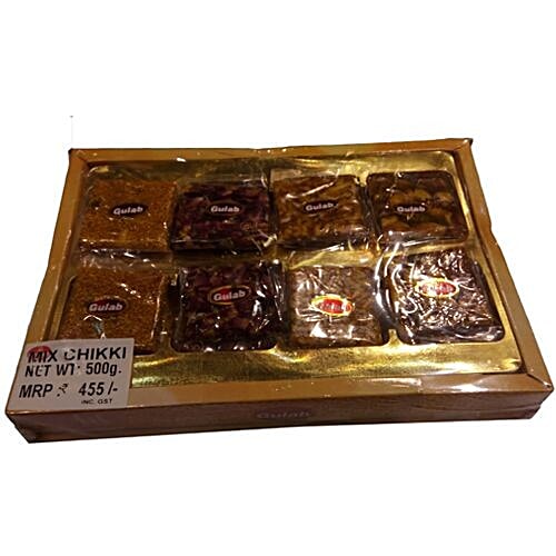 Buy Gulab, Delhi Sweets Assorted Chikki Online at Best Price of Rs