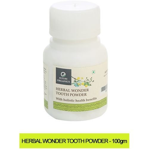 Future Organics Tooth Powder - Herbal Wonder, 100 g  
