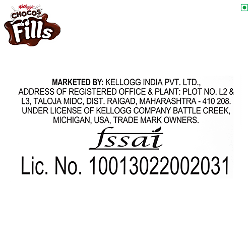 Kellogg's Kelloggs Chocos Fills, 32 g  0% Maida