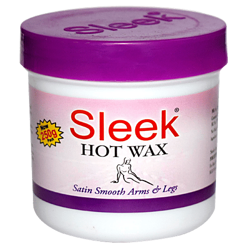 Buy Sleek Hair Removing Wax Hot 250 gm Online at Best Price. of Rs