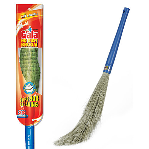 Buy Gala No Dust Broom Stick XL For Floor Cleaning, For Home, Jhadu For