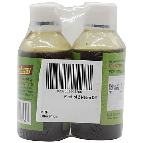 Runaway Neem Oil, 100 ml Pack of 2 