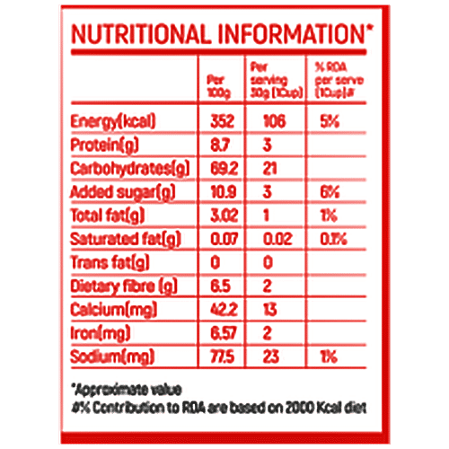 Buy Kwality Crunchy Muesli Almonds & Raisins High Iron & Protein Online at Best Price of Rs