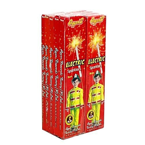 Buy Ayyan Fireworks Crackers 9 Cm Electric Sparklers Online at Best