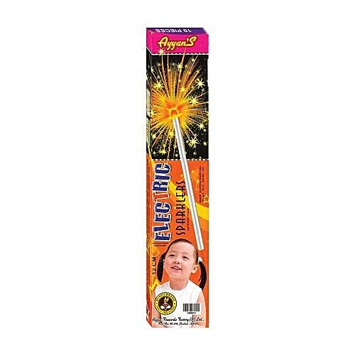 Buy Ayyan Fireworks Crackers 12 Cm Electric Sparklers Online at Best
