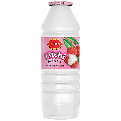 Buy PRAN Litchi Fruit Drink Made From Pulp, Helps Fight Heart Disease