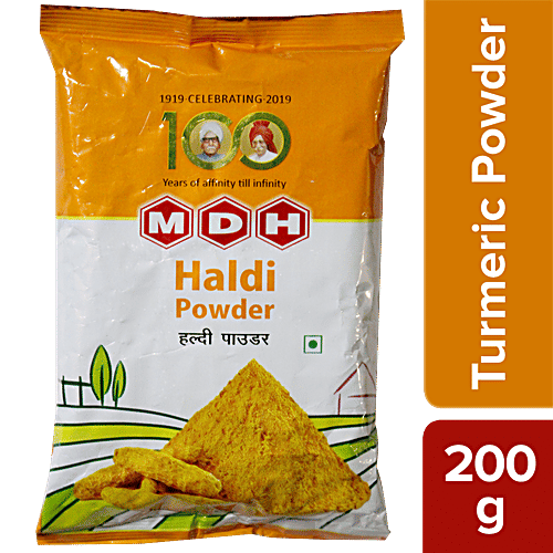 Mdh Turmeric Powder/Arisina Pudi, 200 g Pouch 