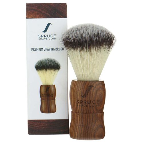 Buy Spruce Shave Club Shaving Brush Genuine Wood Imitation Badger Hair 1 Pc  Online At Best Price of Rs  - bigbasket