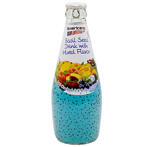 Americano Basil Seed Drinks - Mixed, 290 ml  