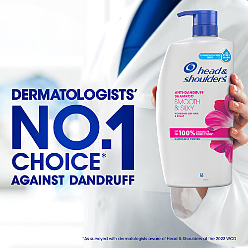 Head & Shoulders Shampoo - Smooth & Silky, 1 L