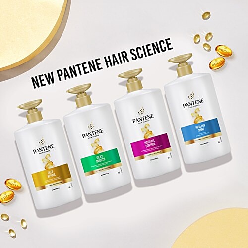 Pantene Hair Science Hairfall Control Shampoo - With Pro-V & Vitamin B, 1 L  