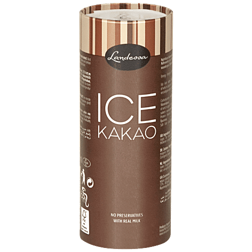 Landessa Ice Kakao - Chocolate Milk, Rich & Creamy, No Preservatives, 200 ml  