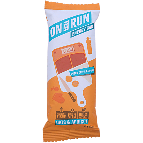 On The Run Energy Bar - Oats & Apricot, 30 g  