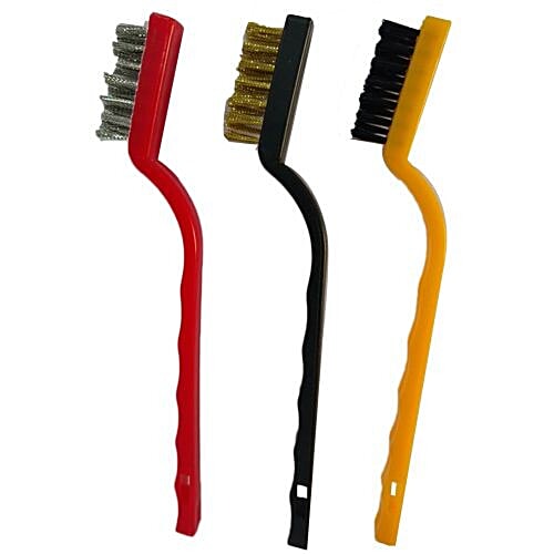 Kvg Brush Set - Wire, Multipurpose, 3 pcs  