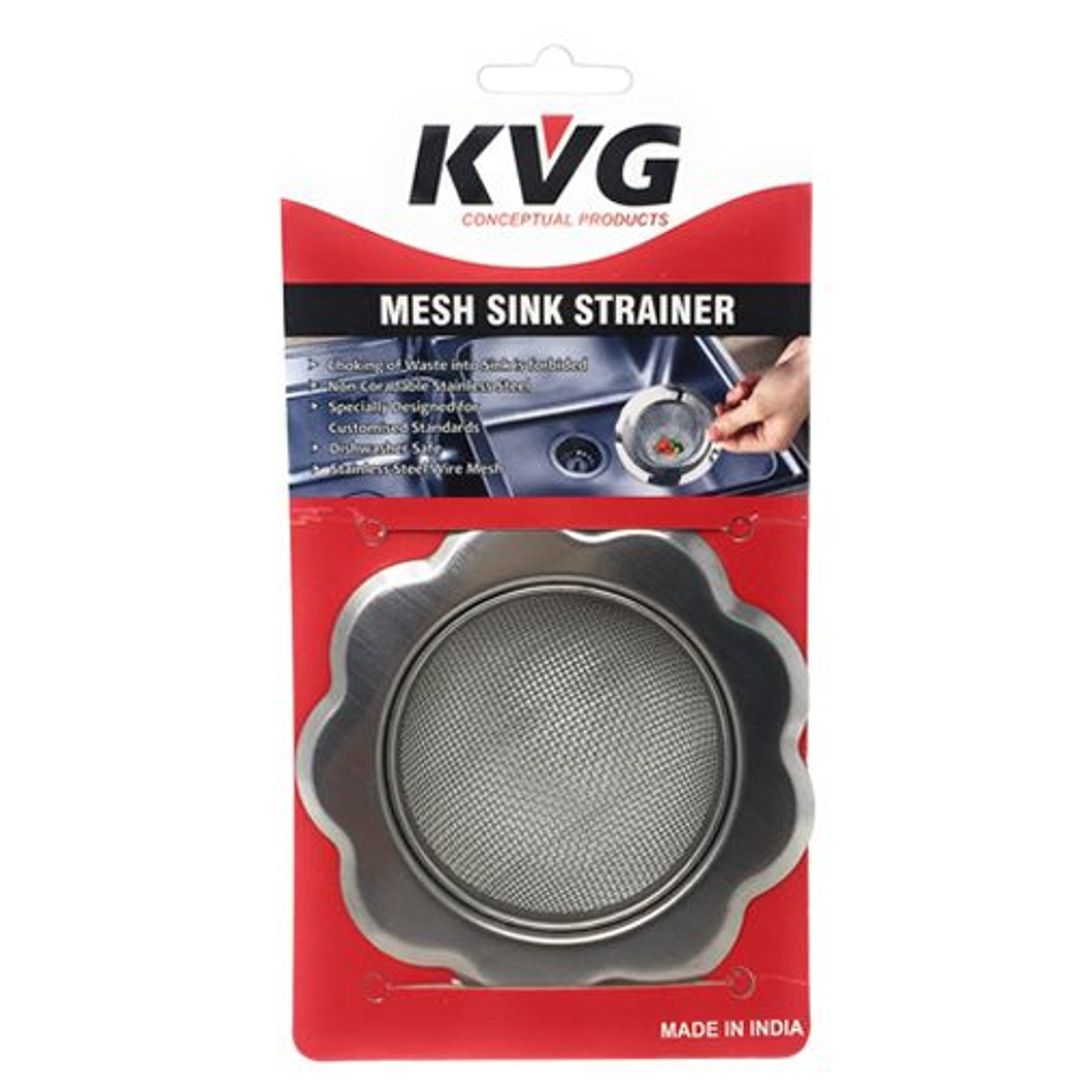 Kvg Sink Drainer - Stainless Steel, 1 pc 