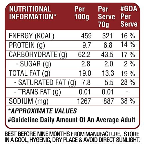 A&M Noodles - Tasty Masala, 70 g (Buy 2 Get 1 free) 