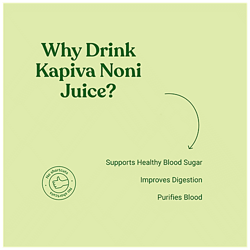 Kapiva Noni Juice, 1 L  Rich in Biotin & Vitamin C