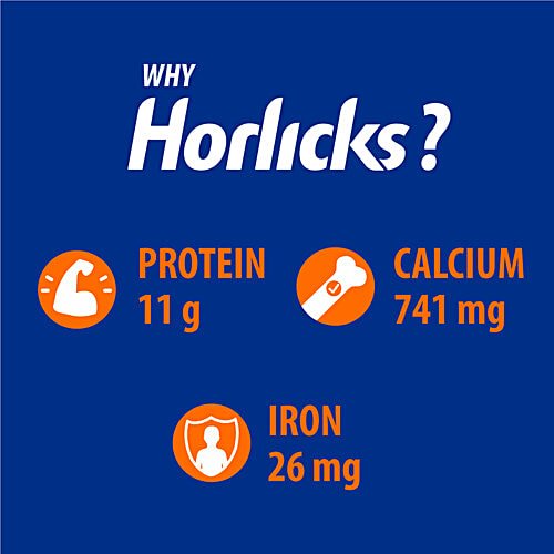 Horlicks Classic Malt Flavour Nutritional Drink, 450 g  Clinically Proven To Make Kids Taller, Stronger, Sharper