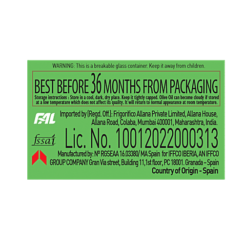 Allegro Olive Oil - Extra Virgin, 500 ml  