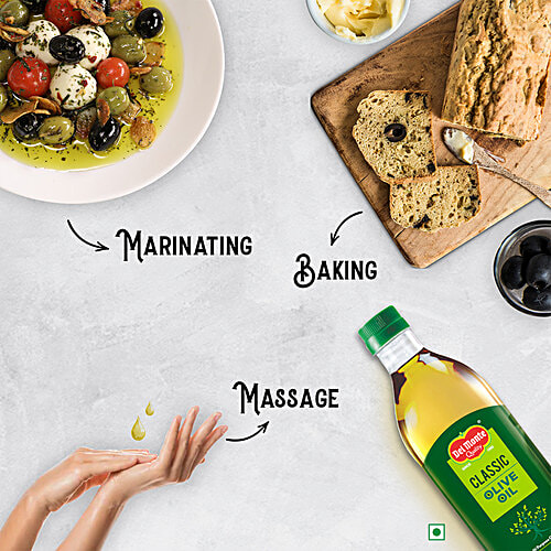 Del Monte Classic Olive Oil, 1 L Plastic Bottle 