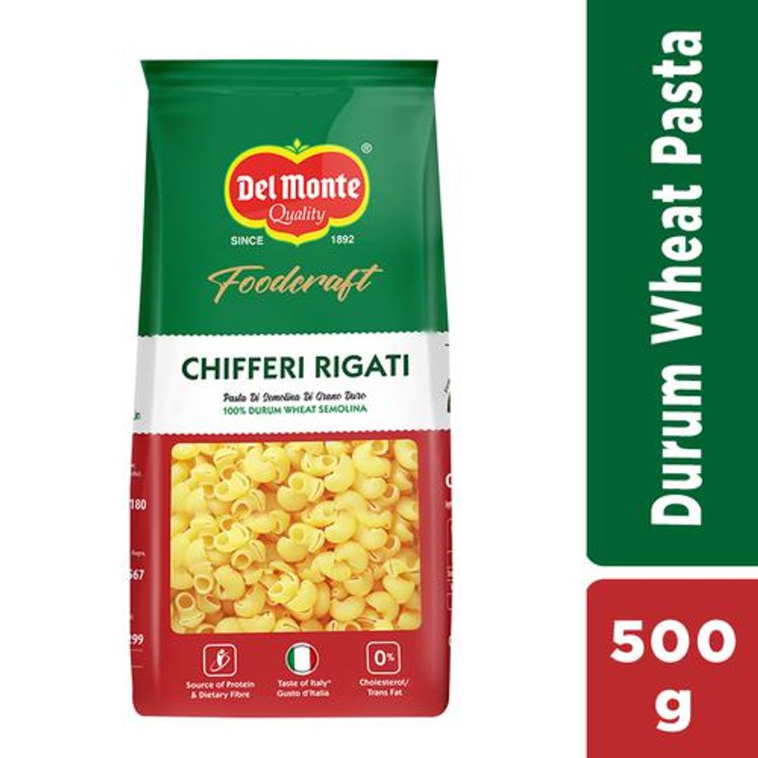 Food Craft Durum Wheat Pasta - Elbow Macaroni, 500 g 