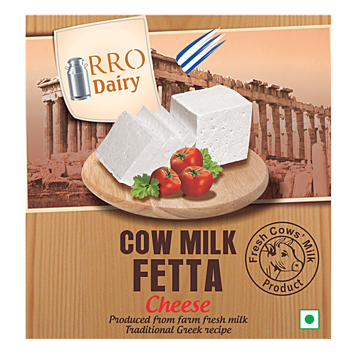 Buy RRO DAIRY Cow Milk Feta Cheese Online at Best Price of Rs 340