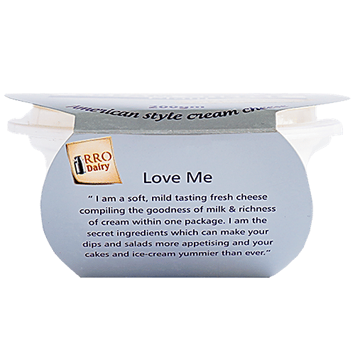 RRO DAIRY American Style Cream Cheese - Plain, 200 g  Goodness of Milk