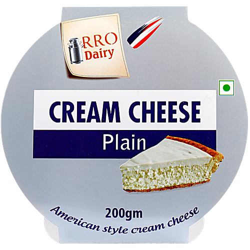 Buy Rro Dairy Cream Cheese American Style 200 Gm Online At Best Price