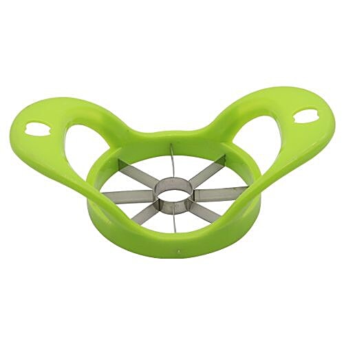 QI YUE Apple Cutter With Handle - Stainless steel & Plastic, Assorted, 1 pc  