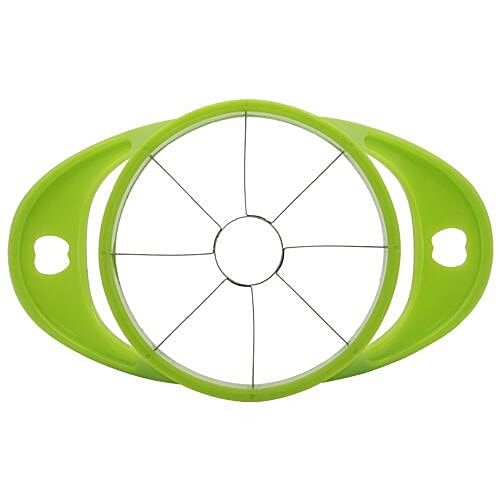 QI YUE Apple Cutter With Handle - Stainless steel & Plastic, Assorted, 1 pc  