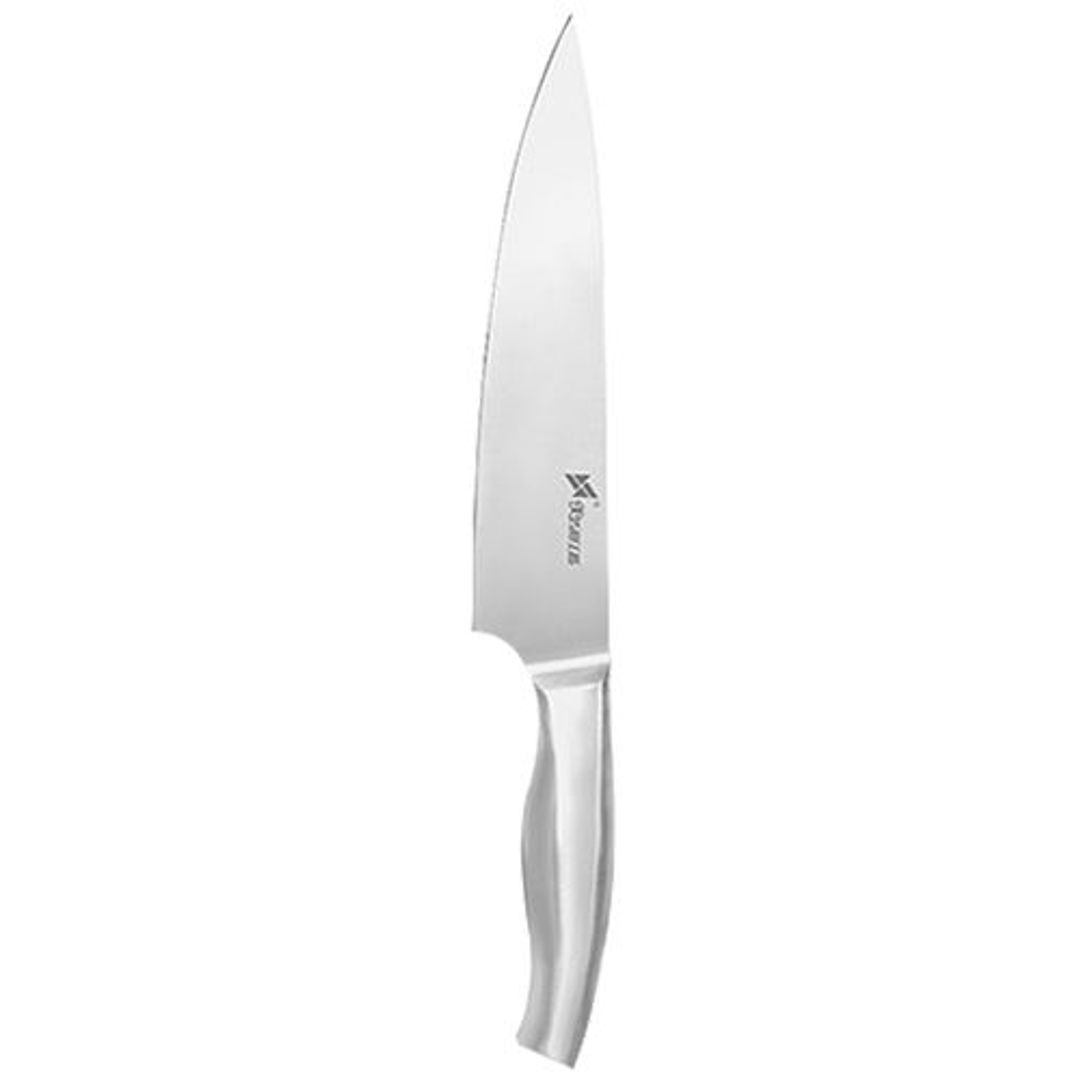 Xishifeng Stainless Steel Butcher Knife With Steel Handle, 1 pc 