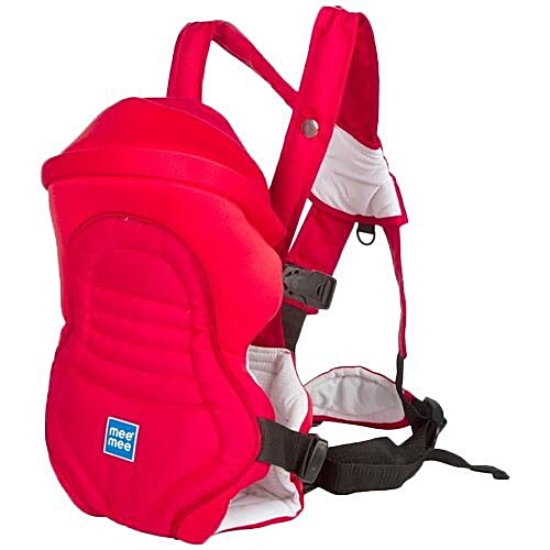Mee Mee Baby Carrier - 6 Position, Premium, Red, 1 pc Pack of 1 