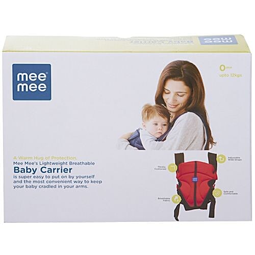Mee Mee Baby Carrier - Lightweight, Breathable, Navy Blue, 1 pc  