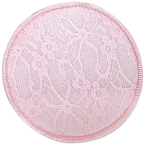 Mee Mee Washable Cotton Maternity Breast Pads - Pink,, 6 pcs  