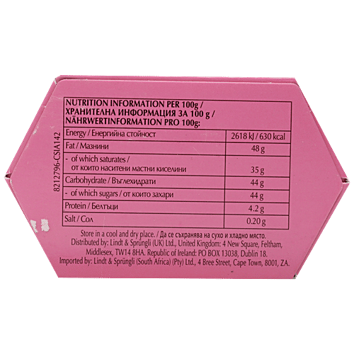 Lindt Lindor White Chocolate Truffles - Strawberries & Cream, Smooth, Rich Flavour, 200 g Irresistibly Smooth